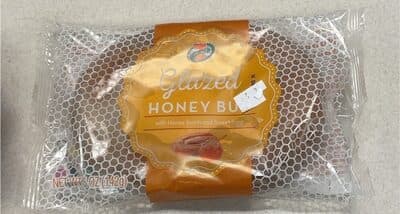 Glazed Honey Bun with Honey Swirls and Sweet Icing