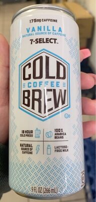 Vanilla Cold Brew Coffee