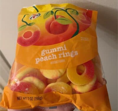 Gummi Peach Rings