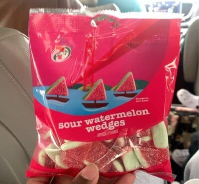 Sour Watermelon Wedges