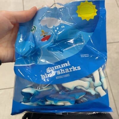 Gummi Blue Sharks
