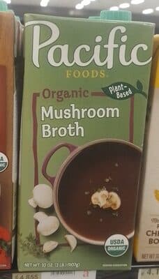 Mushroom Organic Broth