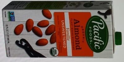 Almond Non-Dairy Beverage, Unsweetened Vanilla