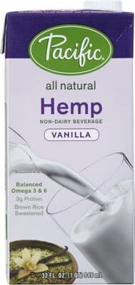 Hemp Non-Dairy Beverage, Vanilla