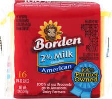American 2% Milk Singles