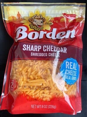 Sharp Cheddar Shredded Cheese
