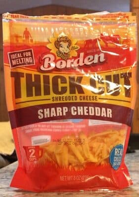 Sharp Cheddar Thick Cut Shredded Cheese