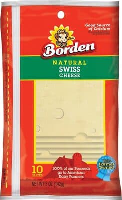 Swiss Sliced Cheese