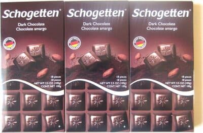 SCHOGETTEN, DARK CHOCOLATE