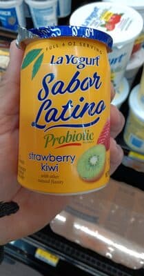 Strawberry Kiwi Sabe Patina Blended Lowfat Yogurt