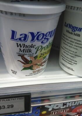 Vanilla Probiotic Formula Blended Whole Milk Yogurt