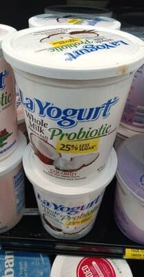 Coconut Probiotic Formula Blended Whole Milk Yogurt