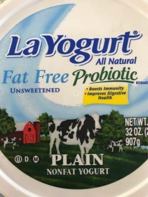 Plain Nonfat Yogurt