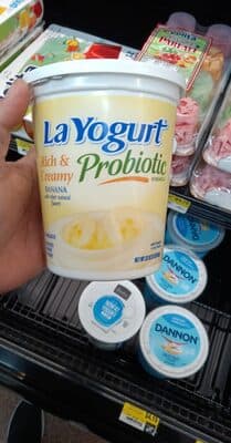 Banana Probiotic Formula Blended Lowfat Yogurt