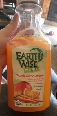 Orange Carrot Mango Fruit Juice Beverage