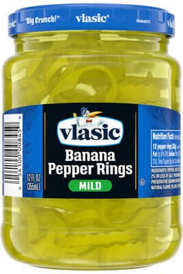 Hot Banana Pepper Rings
