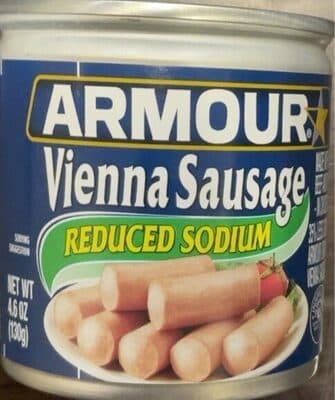 Reduced Sodium Vienna Sausage