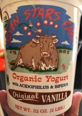 Organic Yogurt Original Vanilla