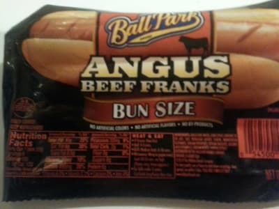 Bun Size Uncured Angus Beef Franks