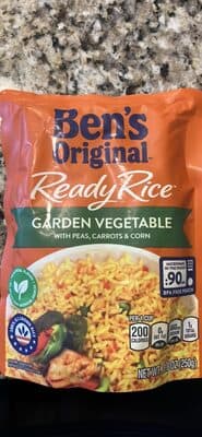Ben's Original Ready Rice Garden Vegetable Rice