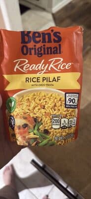 Ben's Original Rice Pilaf with Orzo Pasta Ready Rice