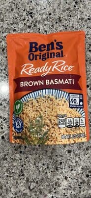Ben's Original Brown Basmati Ready Rice 8.5 oz Pouch