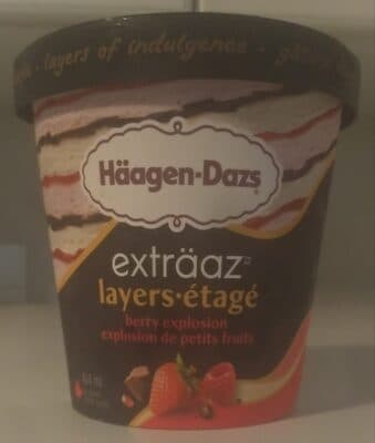 Berry Explosion extraz Layers Ice Cream