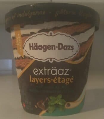 Mint Chocolate Chip Extraz Layers Ice Cream
