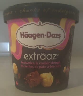 Brownies & Cookie Dough Extraz Ice Cream