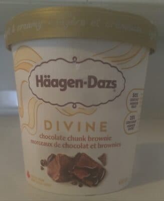Chocolate Chunk Brownie Divine Ice Cream