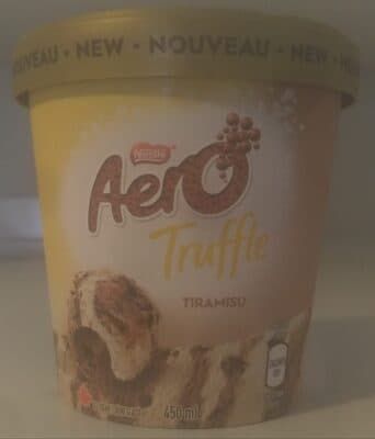 Aero Truffle Tiramisu Ice Cream
