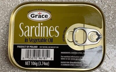 Sardines in Vegetable Oil
