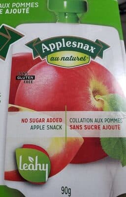 collation aux pomme sans sucre ajout