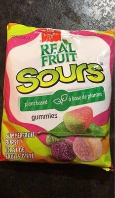 Real fruit sours