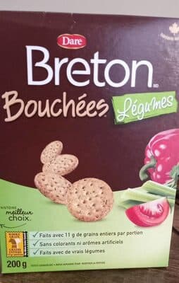 Breton bouchées légumes