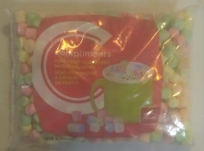 Mini Fruit-Flavoured Marshmallows