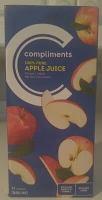 100% Pure Apple Juice