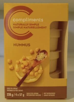 Naturally Simple Hummus