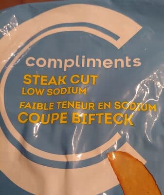 Steak cut fried potatoes low sodium