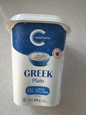 Yogourt Grec Nature