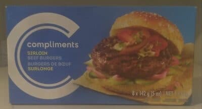 Sirloin Beef Burgers