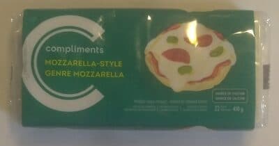 Mozzarella-Style Process Cheese Product