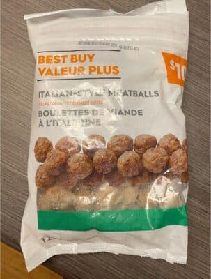 Fully Cooked Italian-Style Meatballs