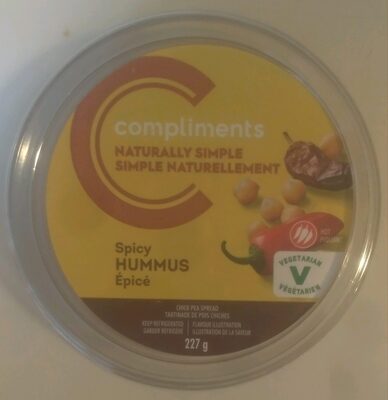 Naturally Simple Spicy Hummus