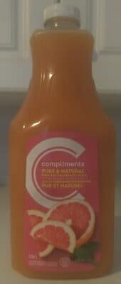 Pure & Natural Ruby Red Grapefruit Juice