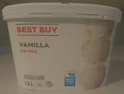 Vanilla Ice Milk