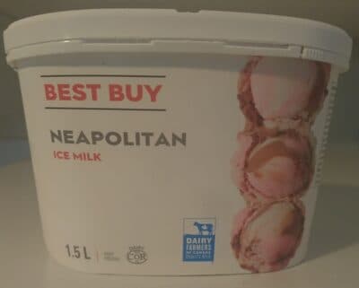 Neapolitan Ice Milk
