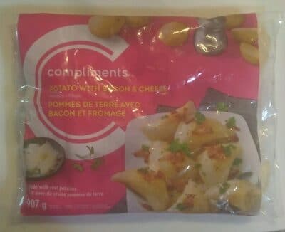 Potato with Bacon & Cheese Perogies