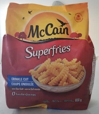 Superfries crinkle cut