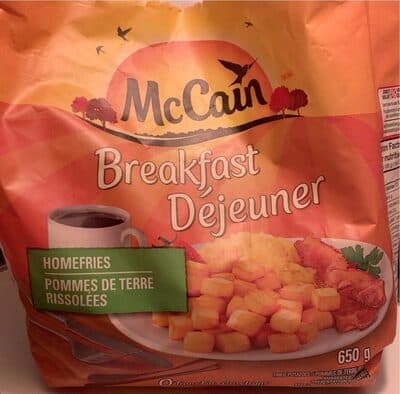 Pomme de terre breakfast